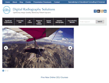 Tablet Screenshot of digitalradiographysolutions.com